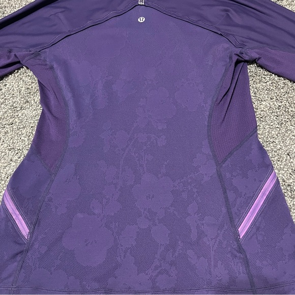 lululemon athletica Half Zip Running Jacket Size 8 - Picture 10 of 10